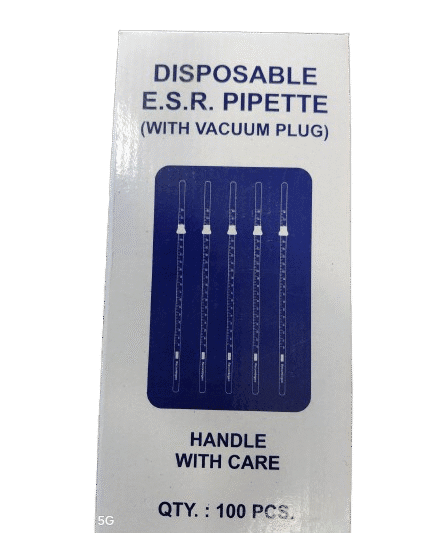 E.S.R DISPOSABLE TUBES