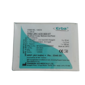 URIC ACID ENZYMATIC-5X20ML (ERBA)
