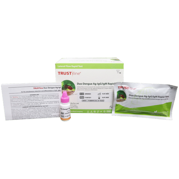 TRUSTline Duo Dengue Ag - IgG/IgM Rapid Test