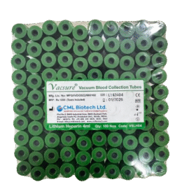 LITHIUM HEPARINE VACCUM-100PCS (CML)
