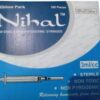 SYRINGE 3ML 100PC(NIHAL)