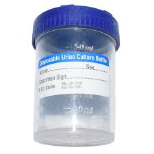 URINE CONTAINER STERILE 50ML- 100PC