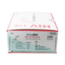 HIV 1+2 TEST CARD ERBAQIK
