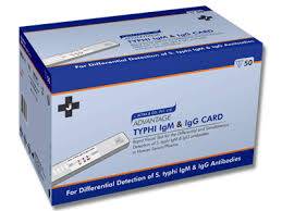 ADVANTAGE TYPHI IgM&IgG Card